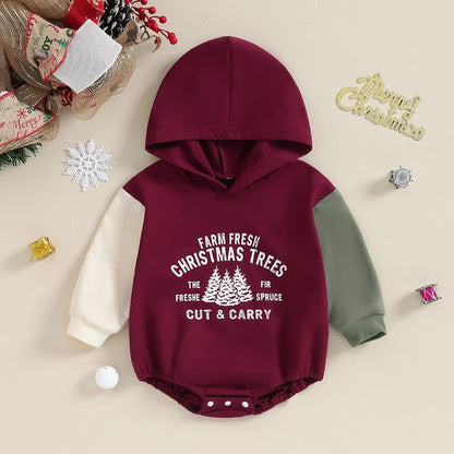 Baby Long Sleeve Christmas Bodysuit