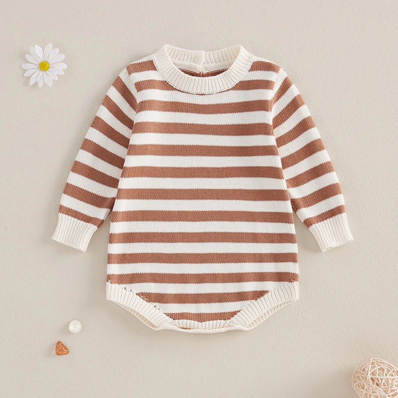 Long Sleeve Crew Neck Bubble Bodysuit
