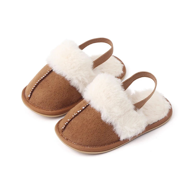 Soft Plush Warm Non Slip House Shoes