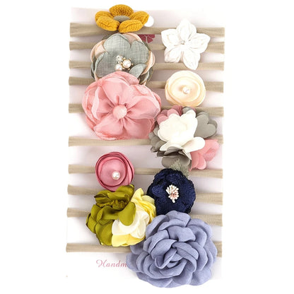 Baby Girl Stretchy Nylon Hairbands