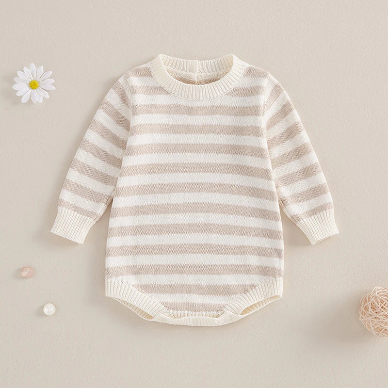 Long Sleeve Crew Neck Bubble Bodysuit