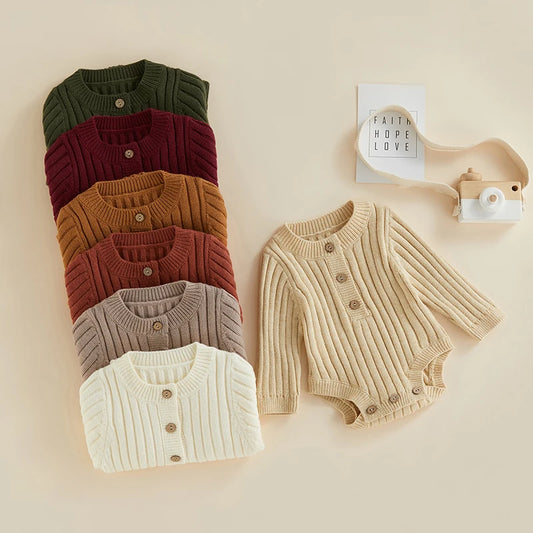 Baby Girl Knit Bodysuit