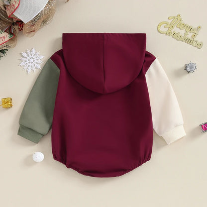 Baby Long Sleeve Christmas Bodysuit