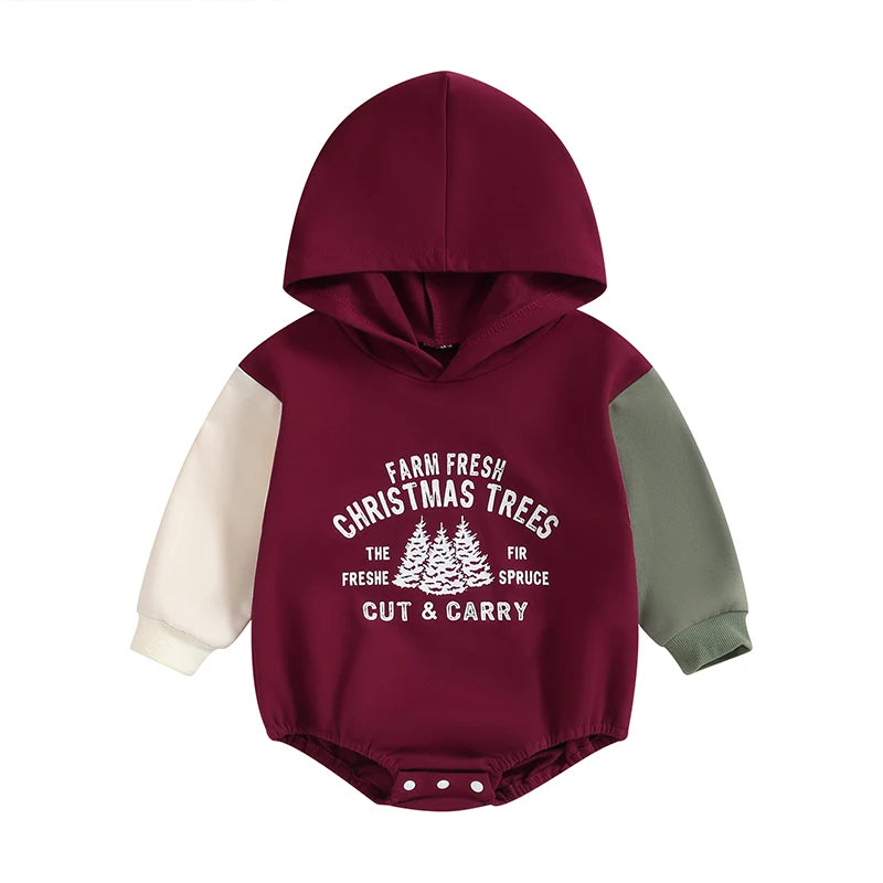 Baby Long Sleeve Christmas Bodysuit